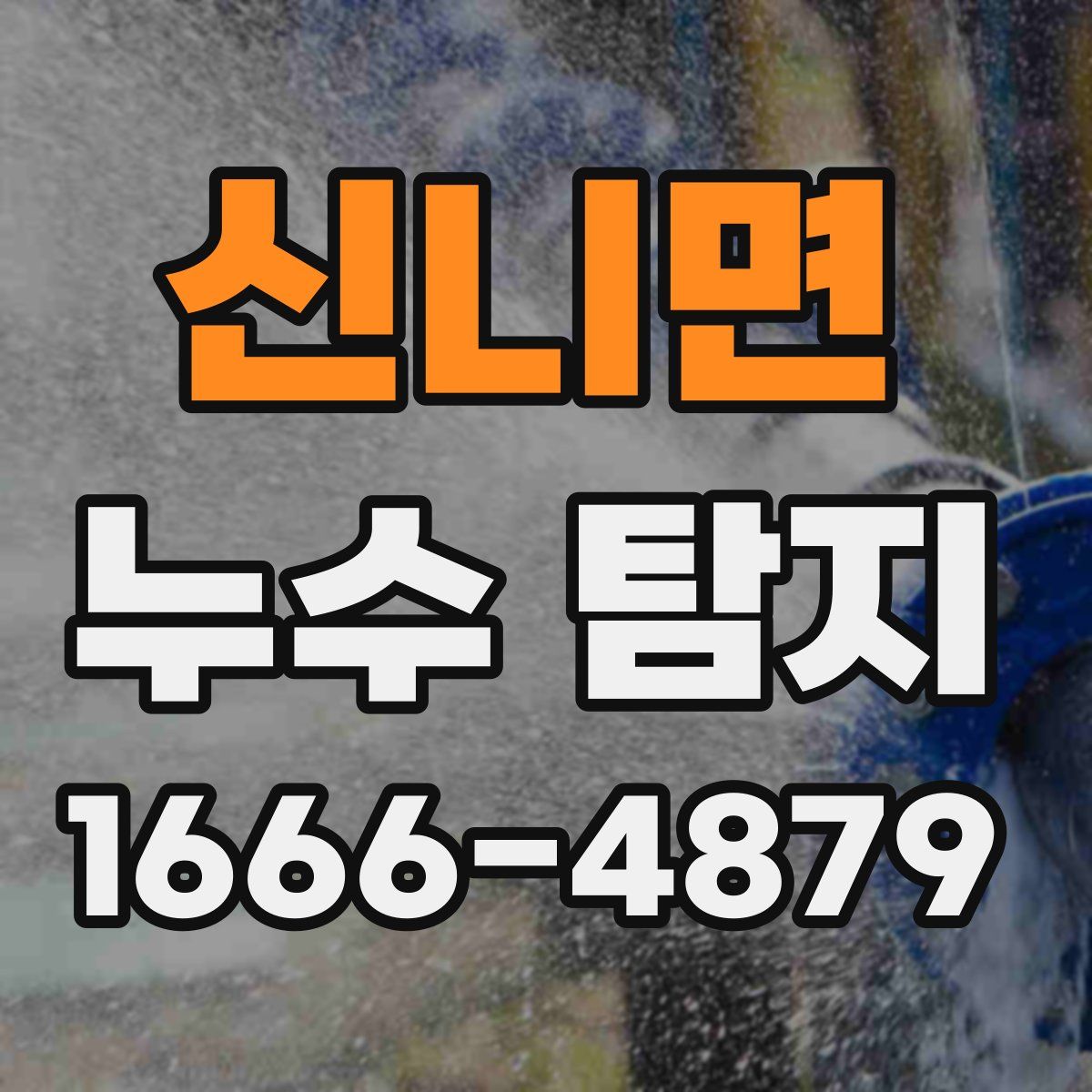 신니면 누수 탐지
