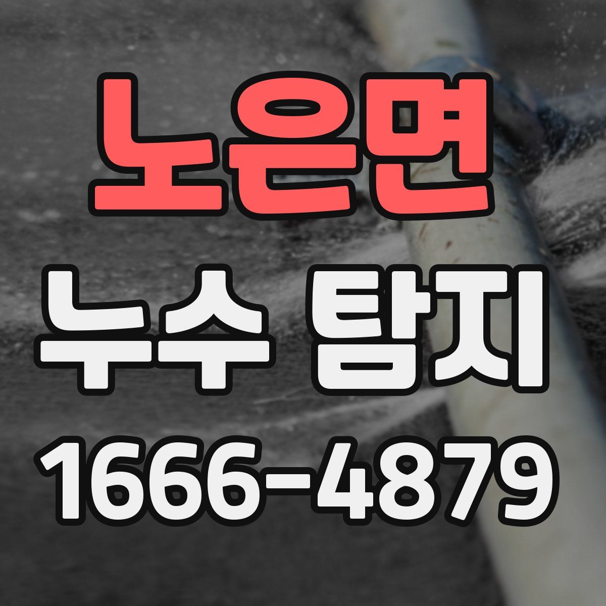 노은면 누수 탐지