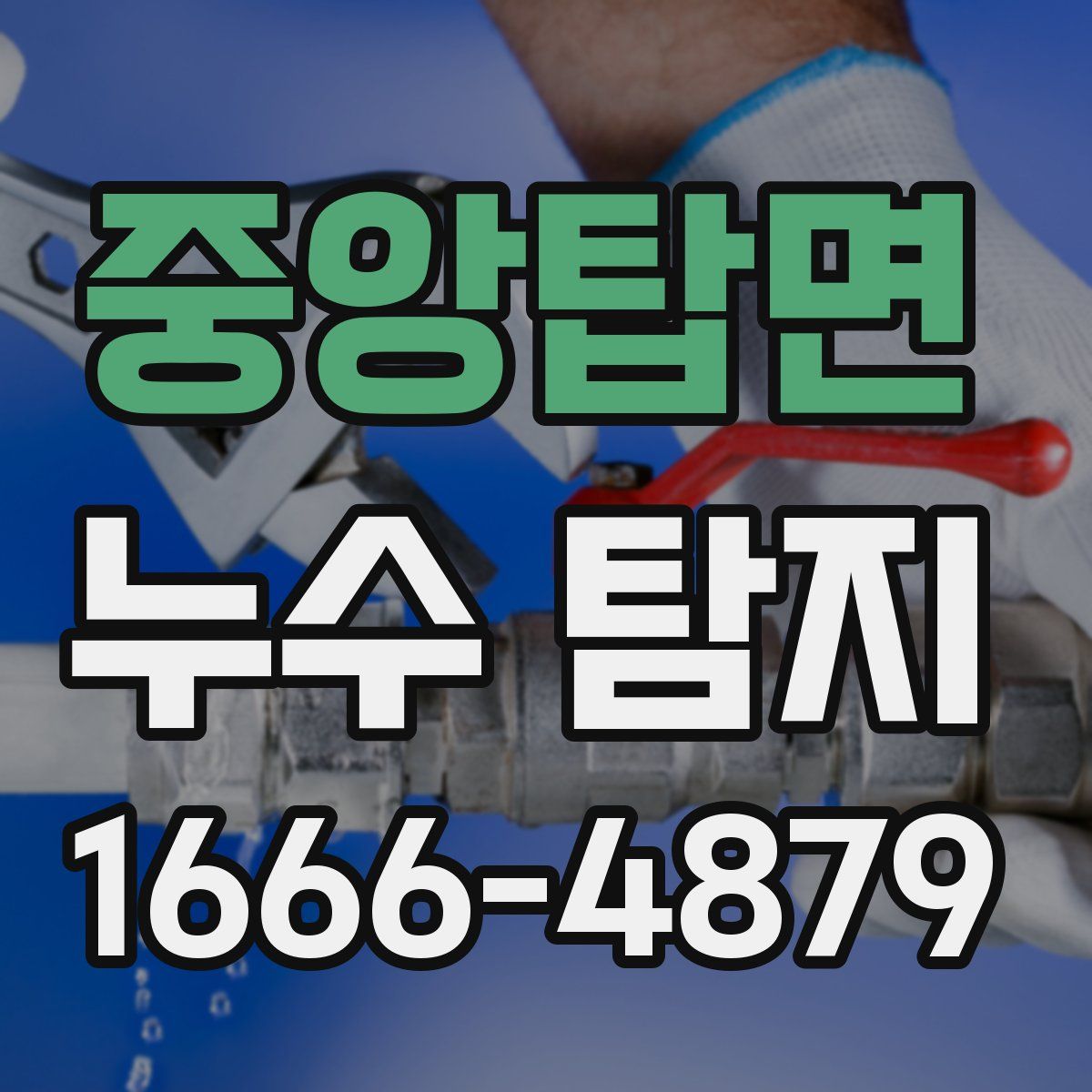 중앙탑면 누수 탐지