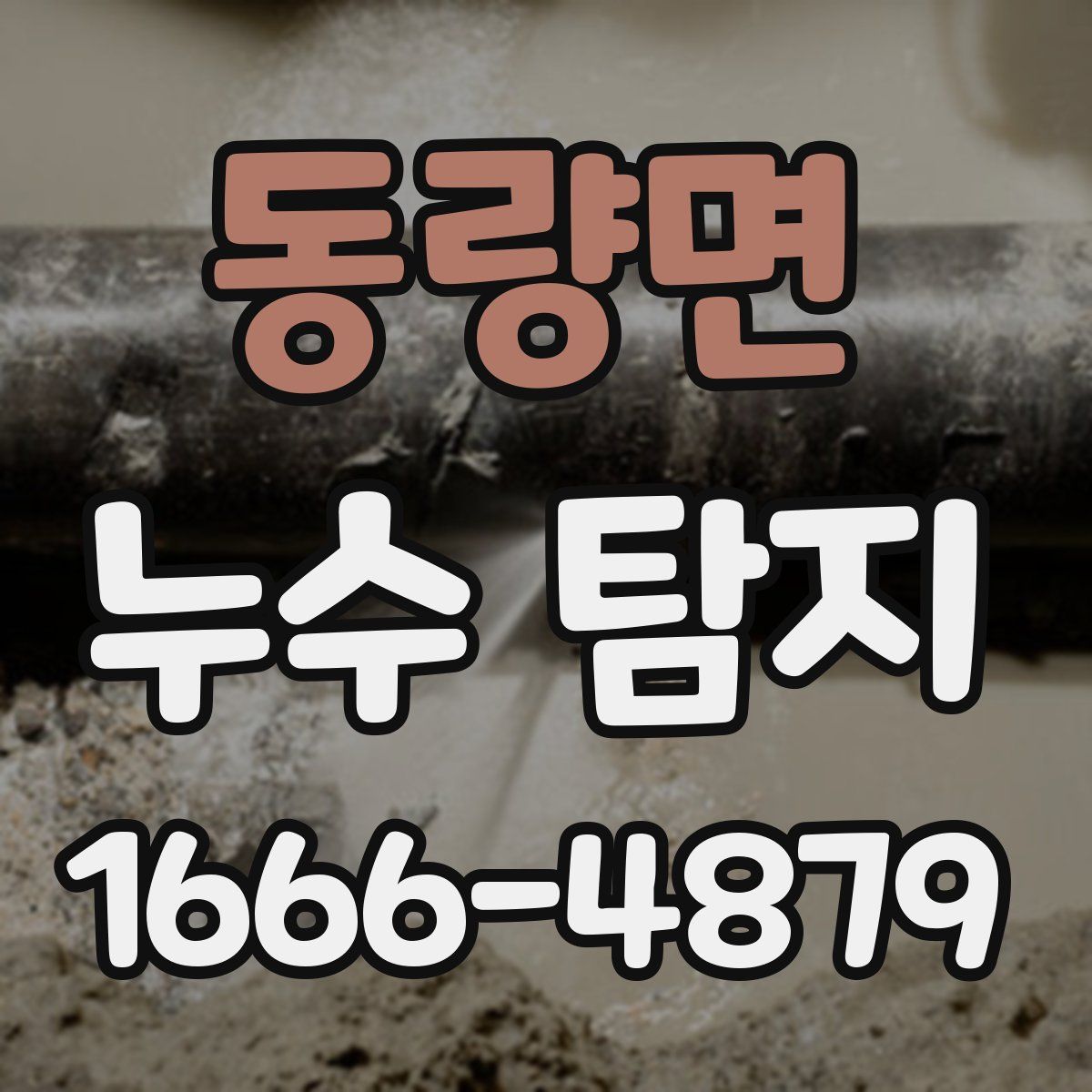 동량면 누수 탐지