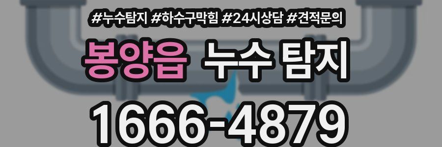 봉양읍 누수 탐지