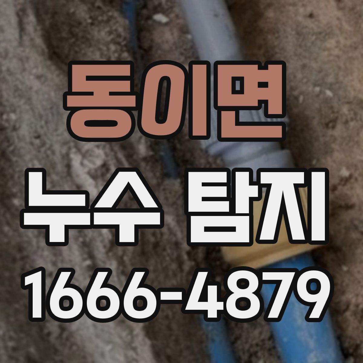 동이면 누수 탐지