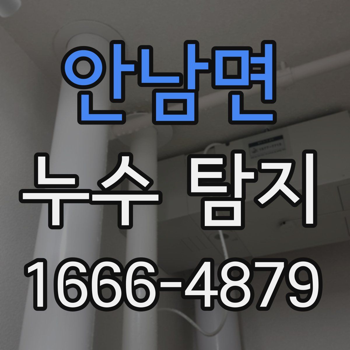 안남면 누수 탐지