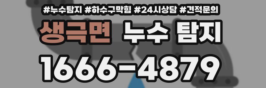 생극면 누수 탐지
