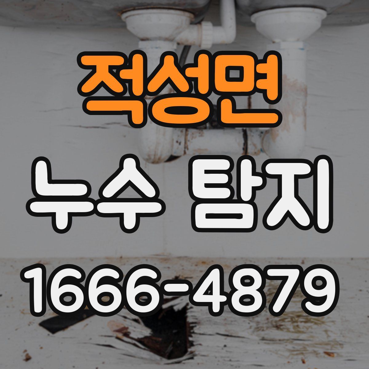 적성면 누수 탐지