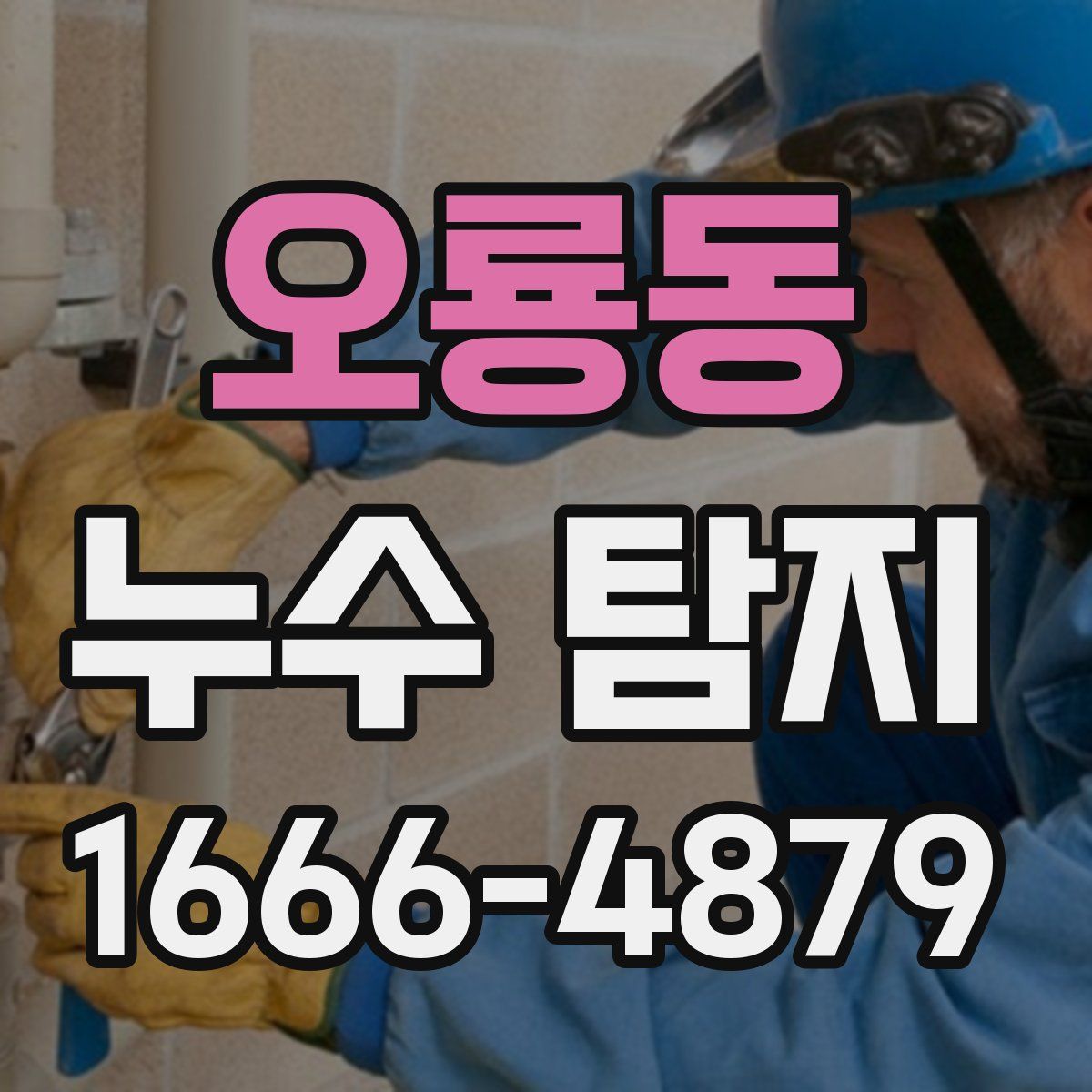 오룡동 누수 탐지