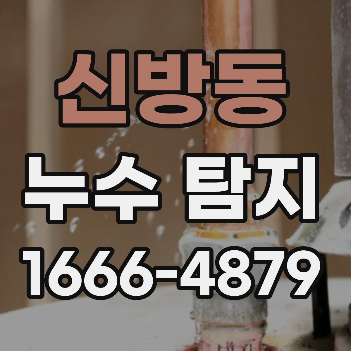 신방동 누수 탐지