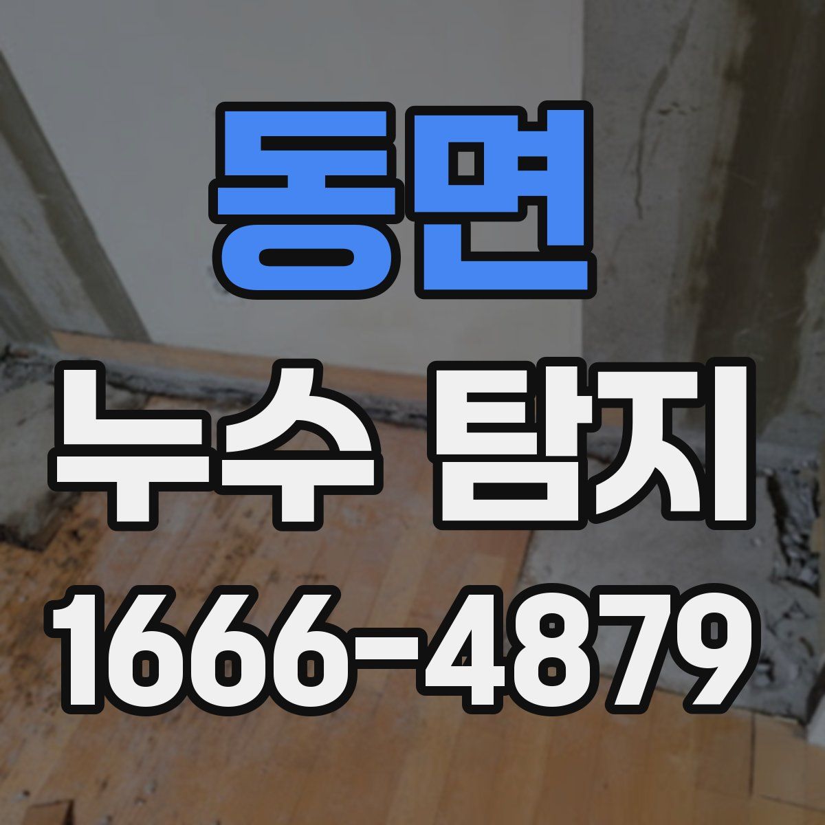 동면 누수 탐지