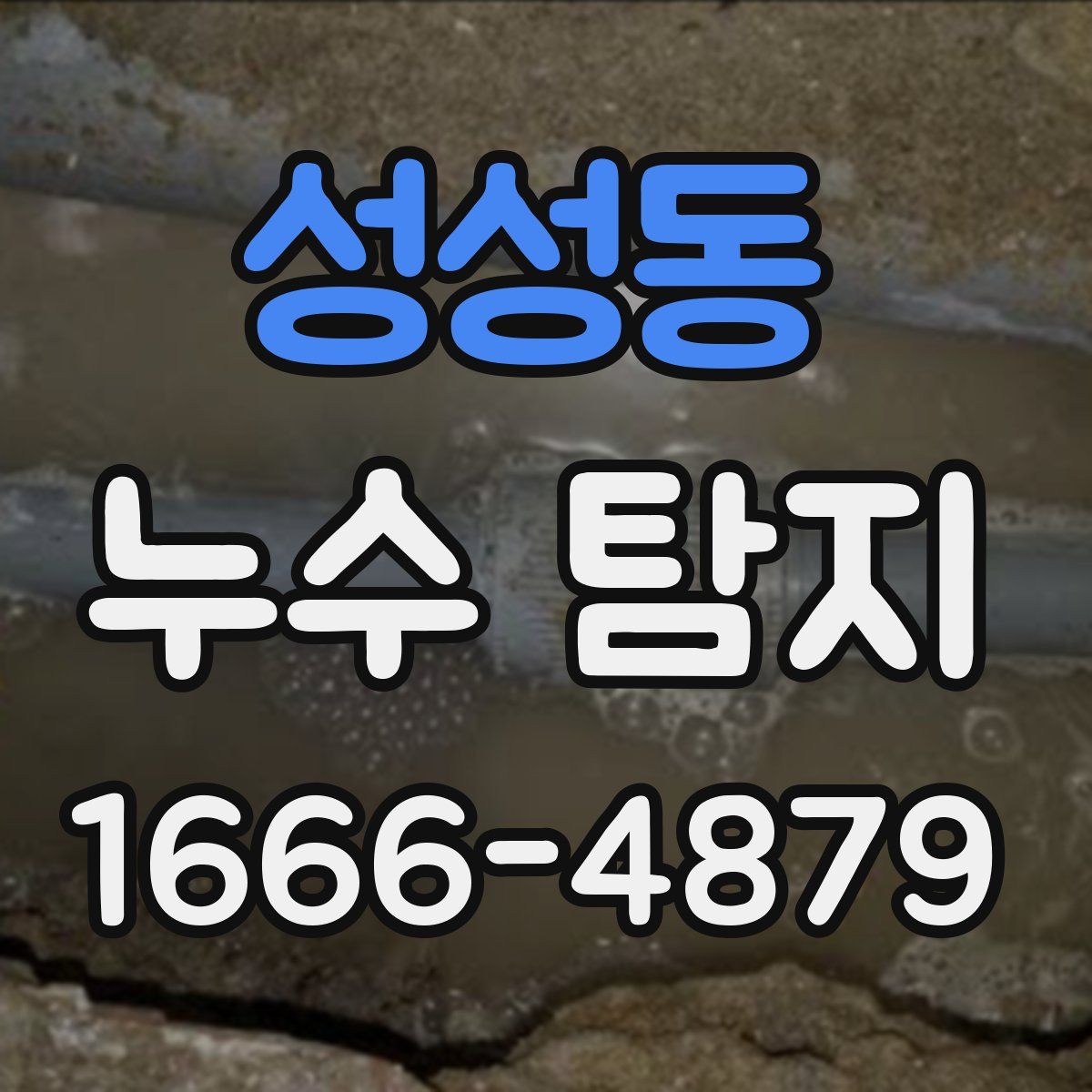 성성동 누수 탐지