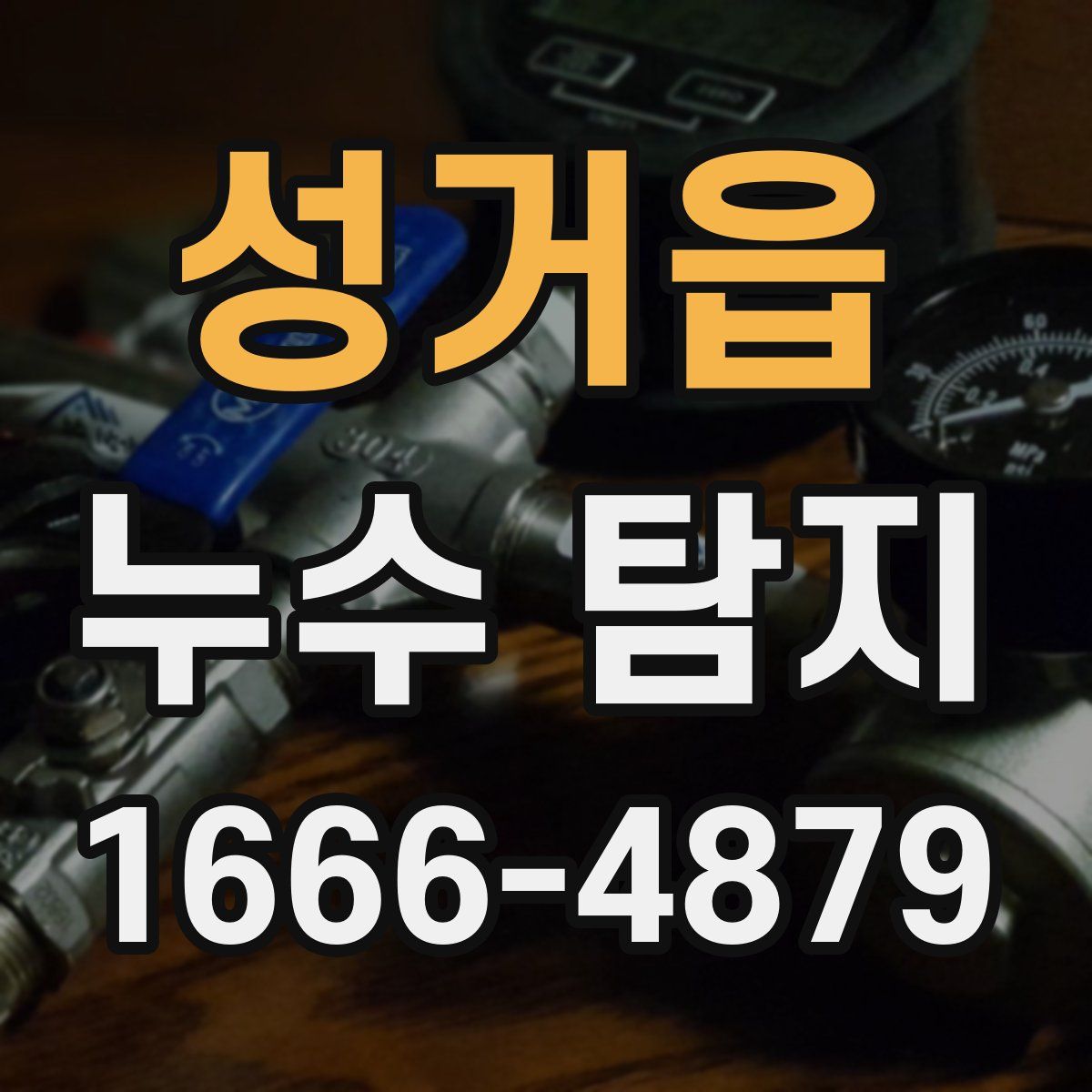 성거읍 누수 탐지