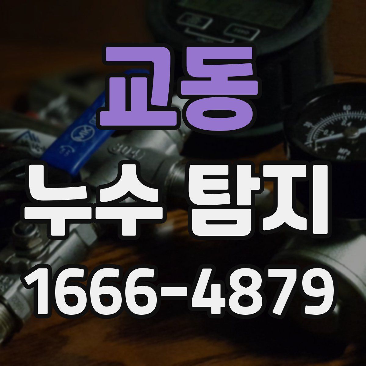 교동 누수 탐지