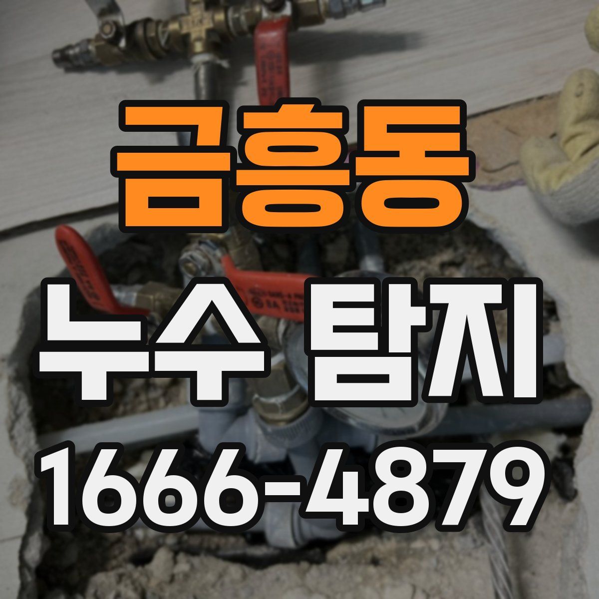 금흥동 누수 탐지