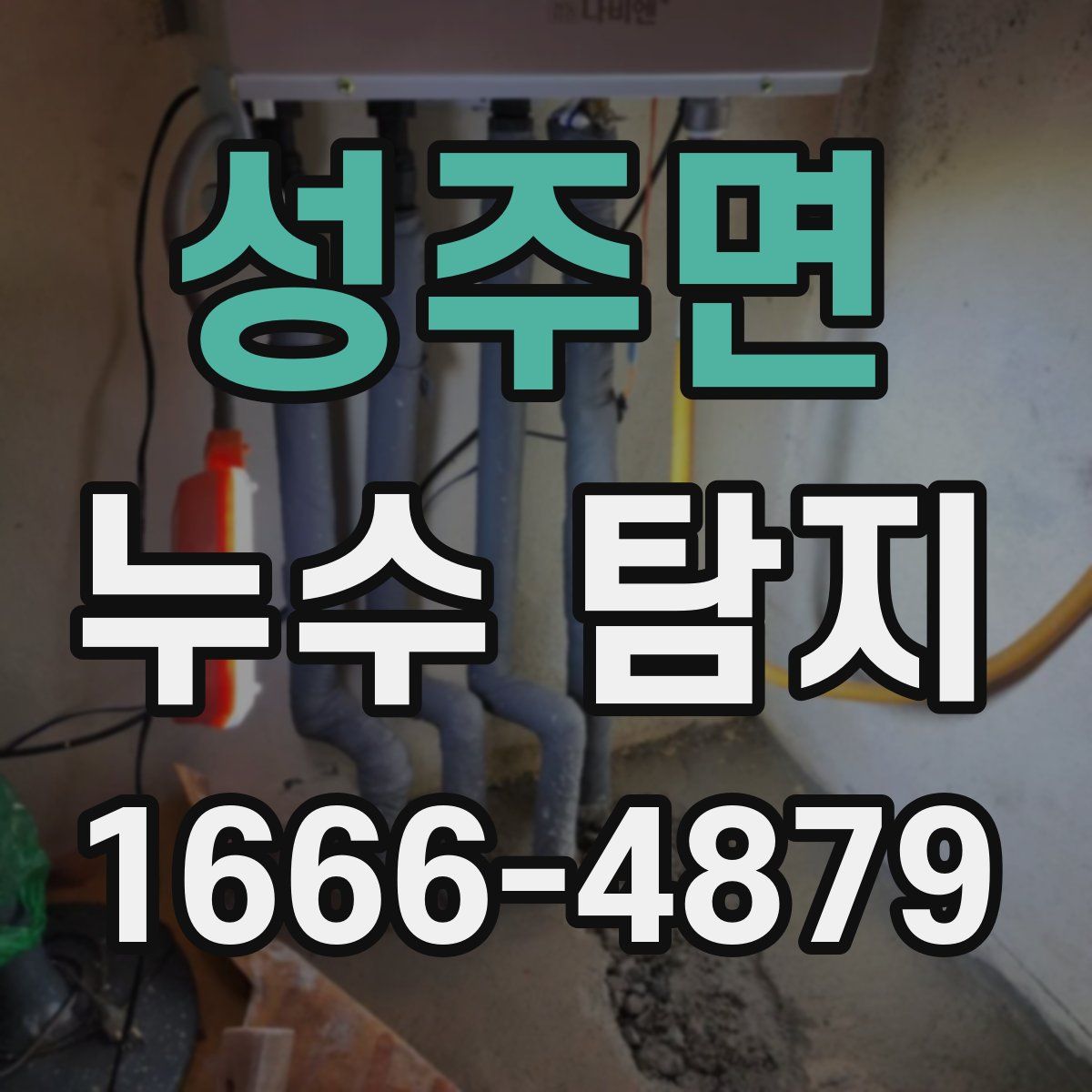 성주면 누수 탐지