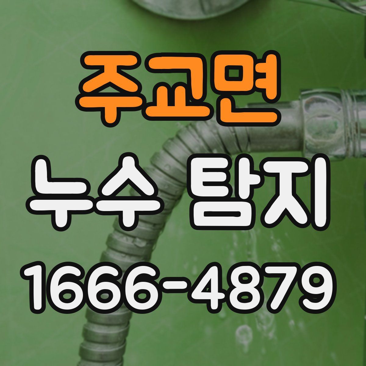 주교면 누수 탐지