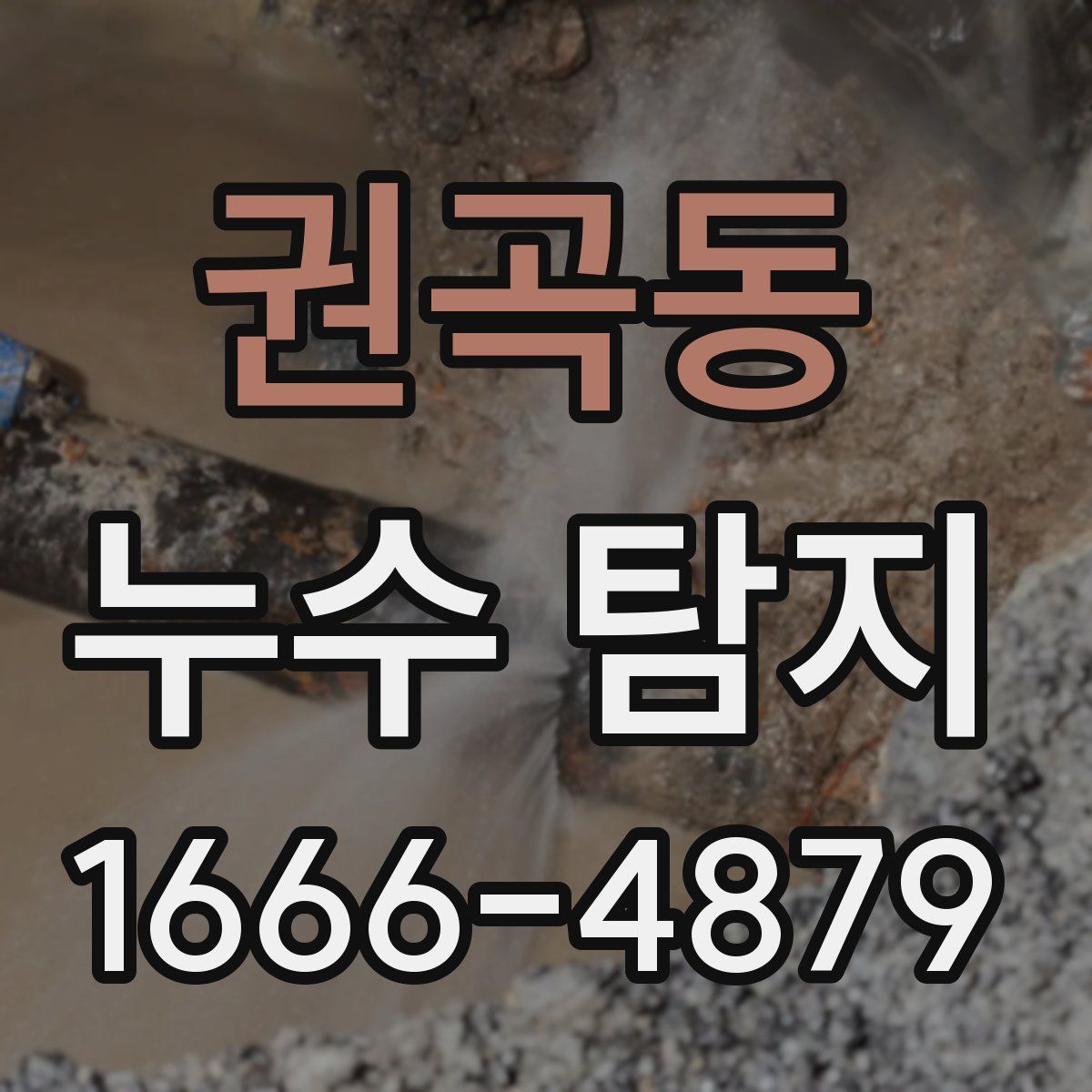 권곡동 누수 탐지