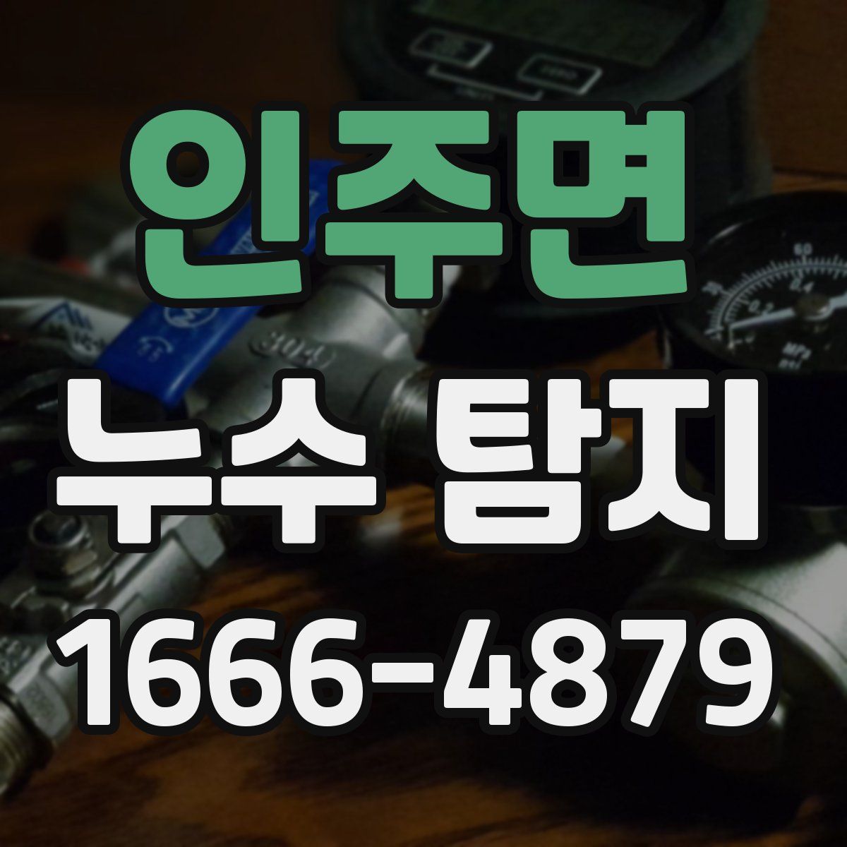 인주면 누수 탐지