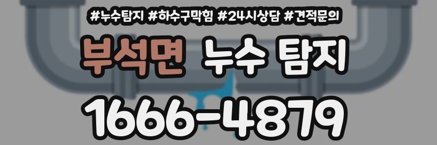 부석면 누수 탐지