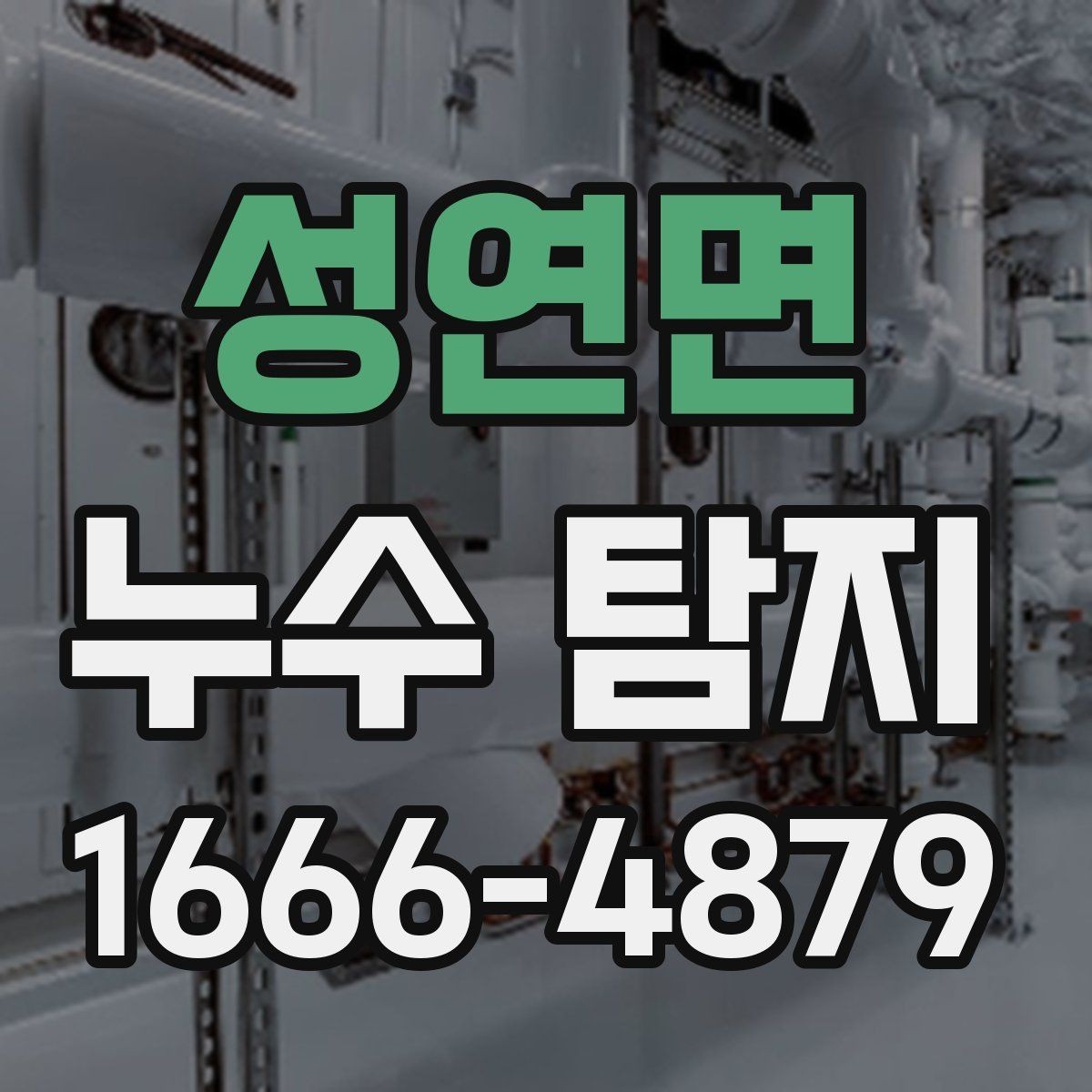 성연면 누수 탐지 서비스 요청이 많은 대표 상황