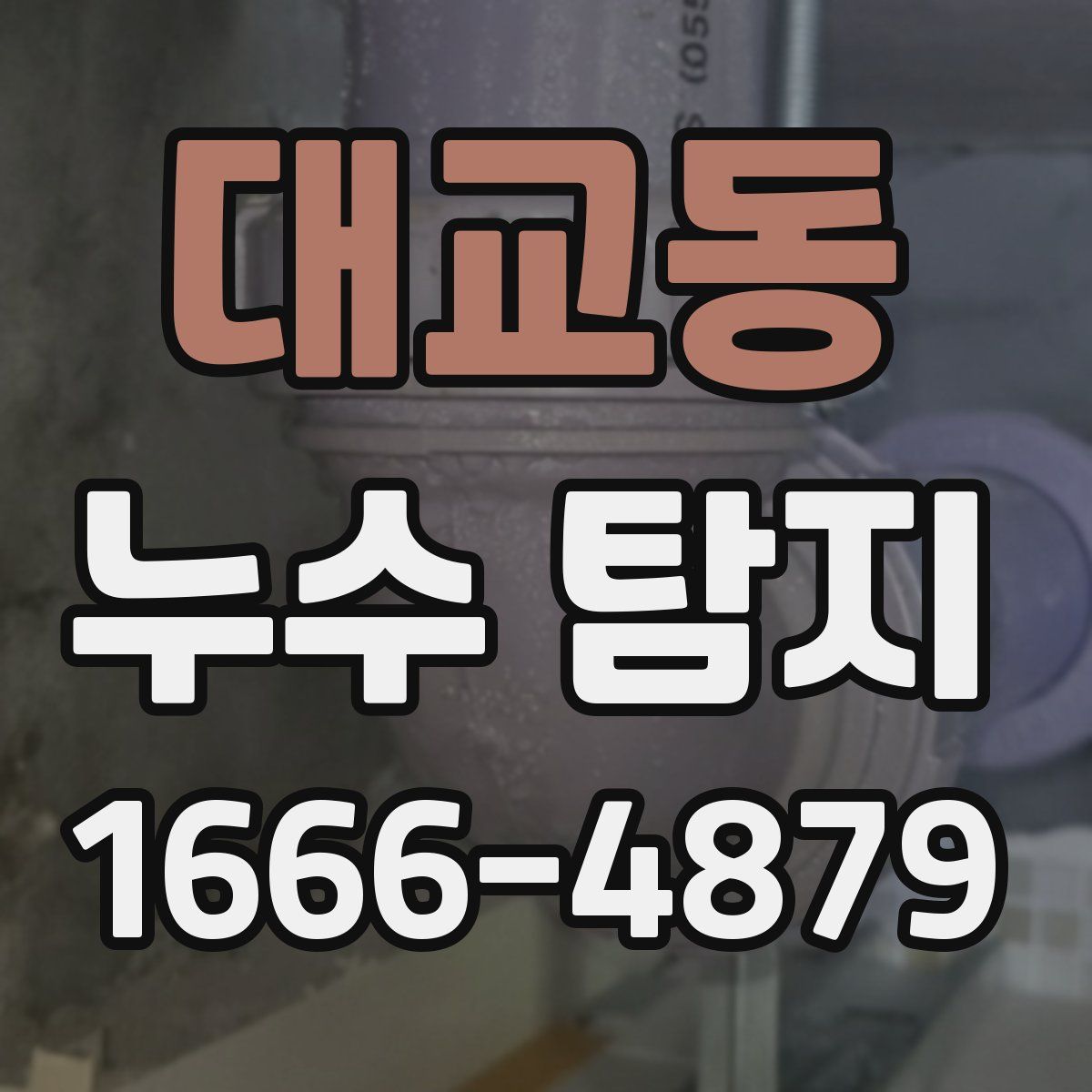 대교동 누수 탐지