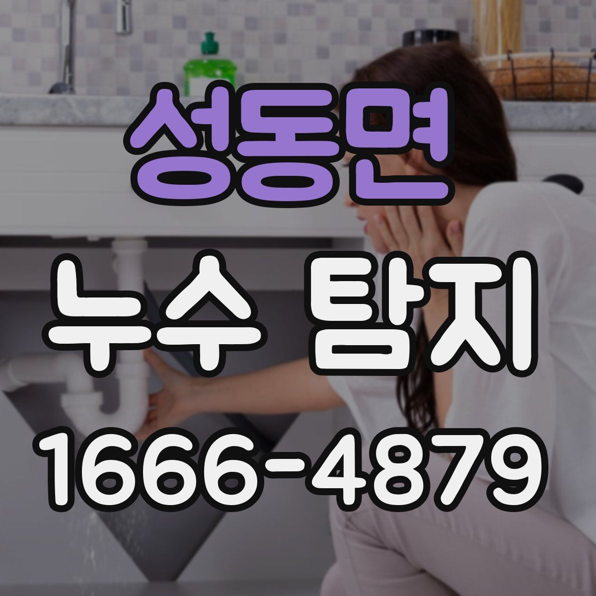 성동면 누수 탐지