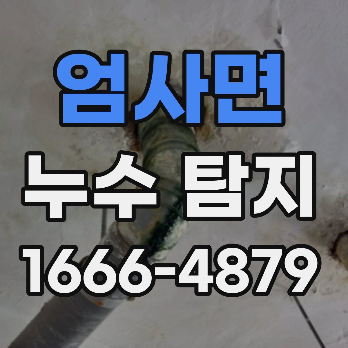 엄사면 누수 탐지