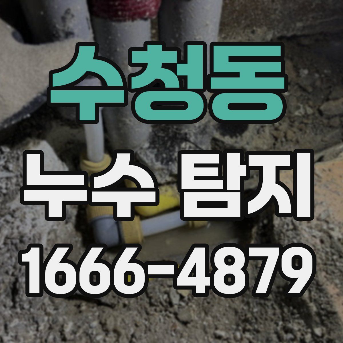 수청동 누수 탐지