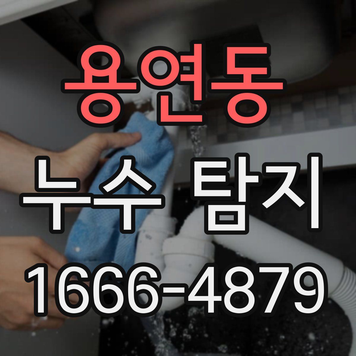 용연동 누수 탐지
