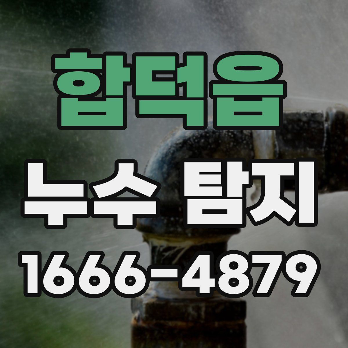 합덕읍 누수 탐지