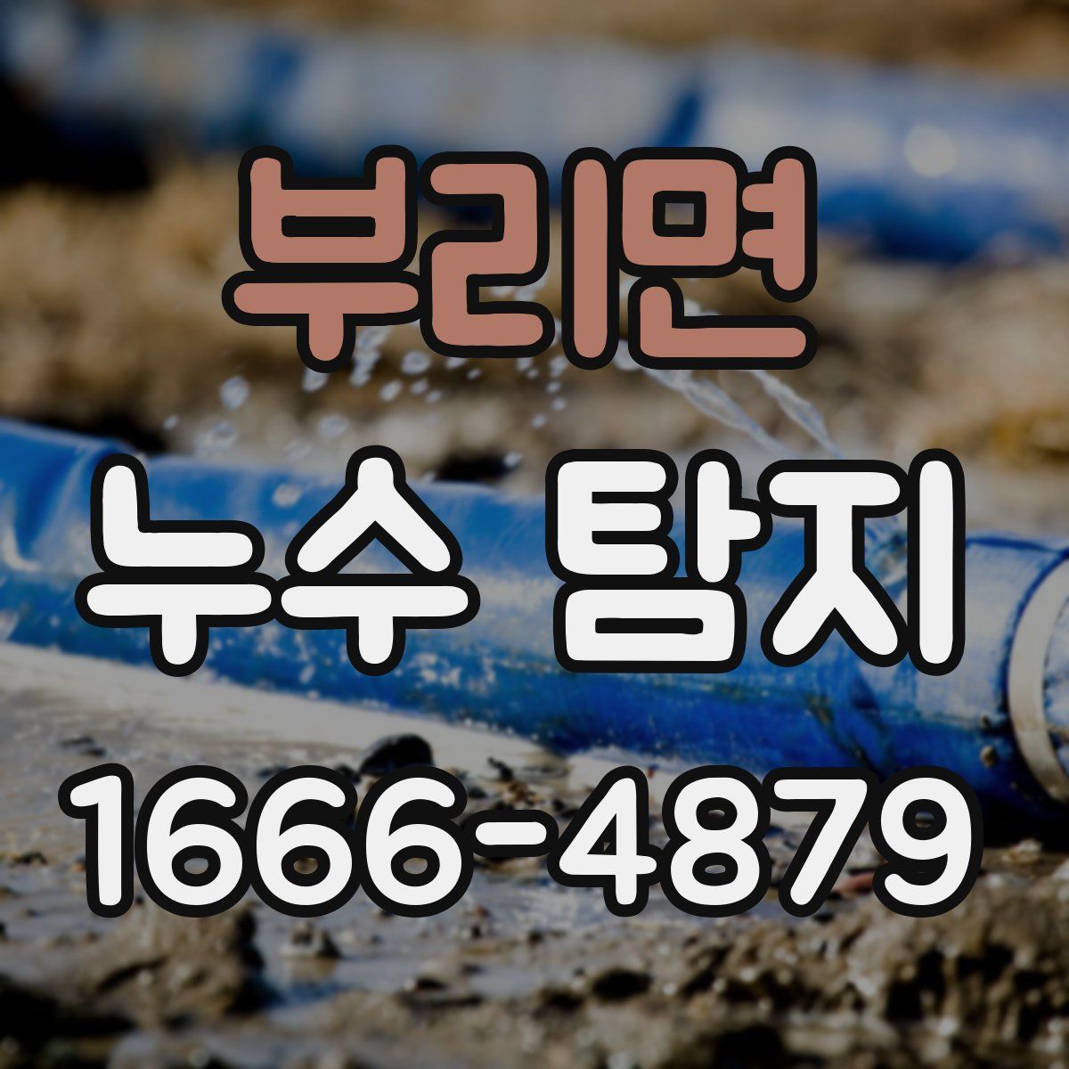 부리면 누수 탐지