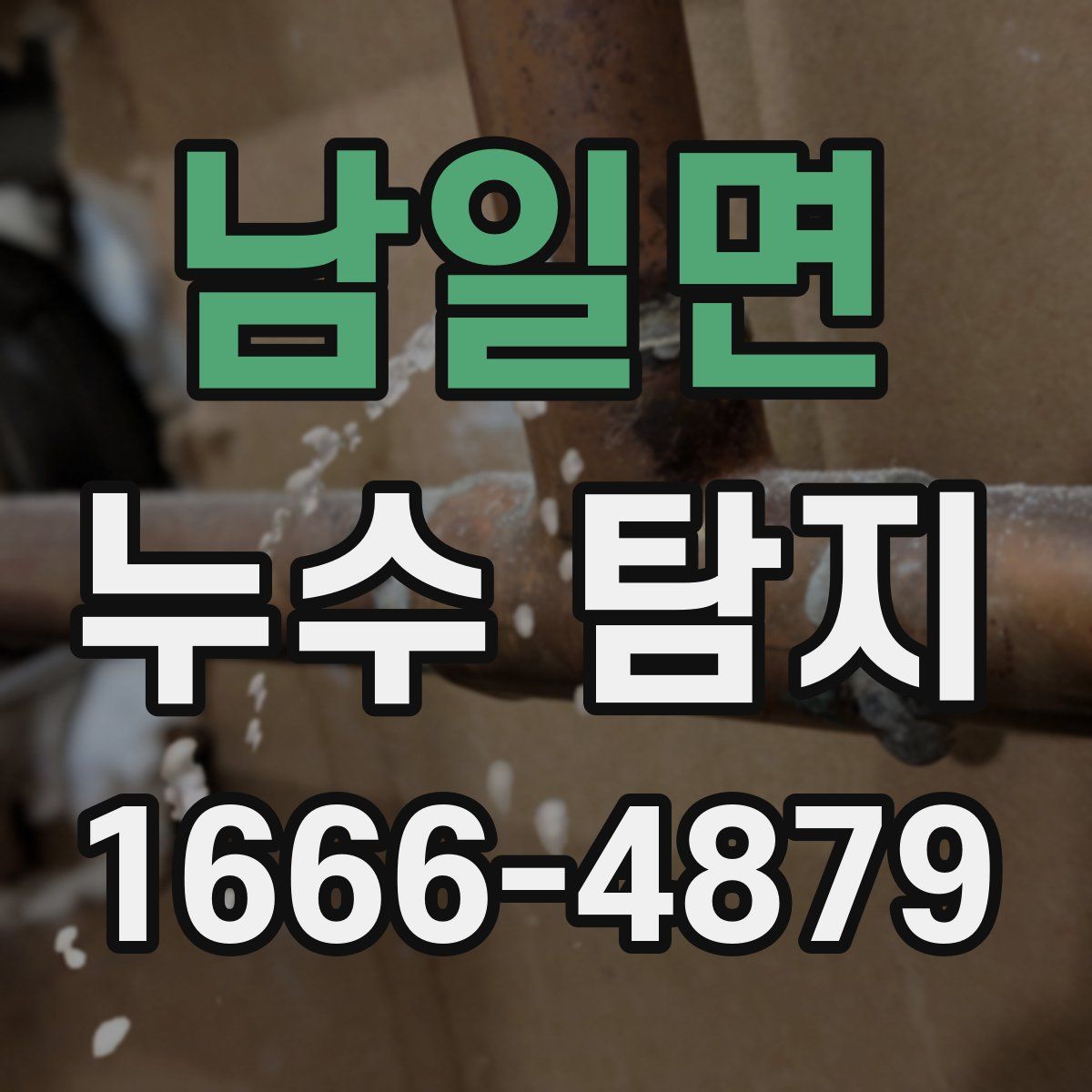 남일면 누수 탐지