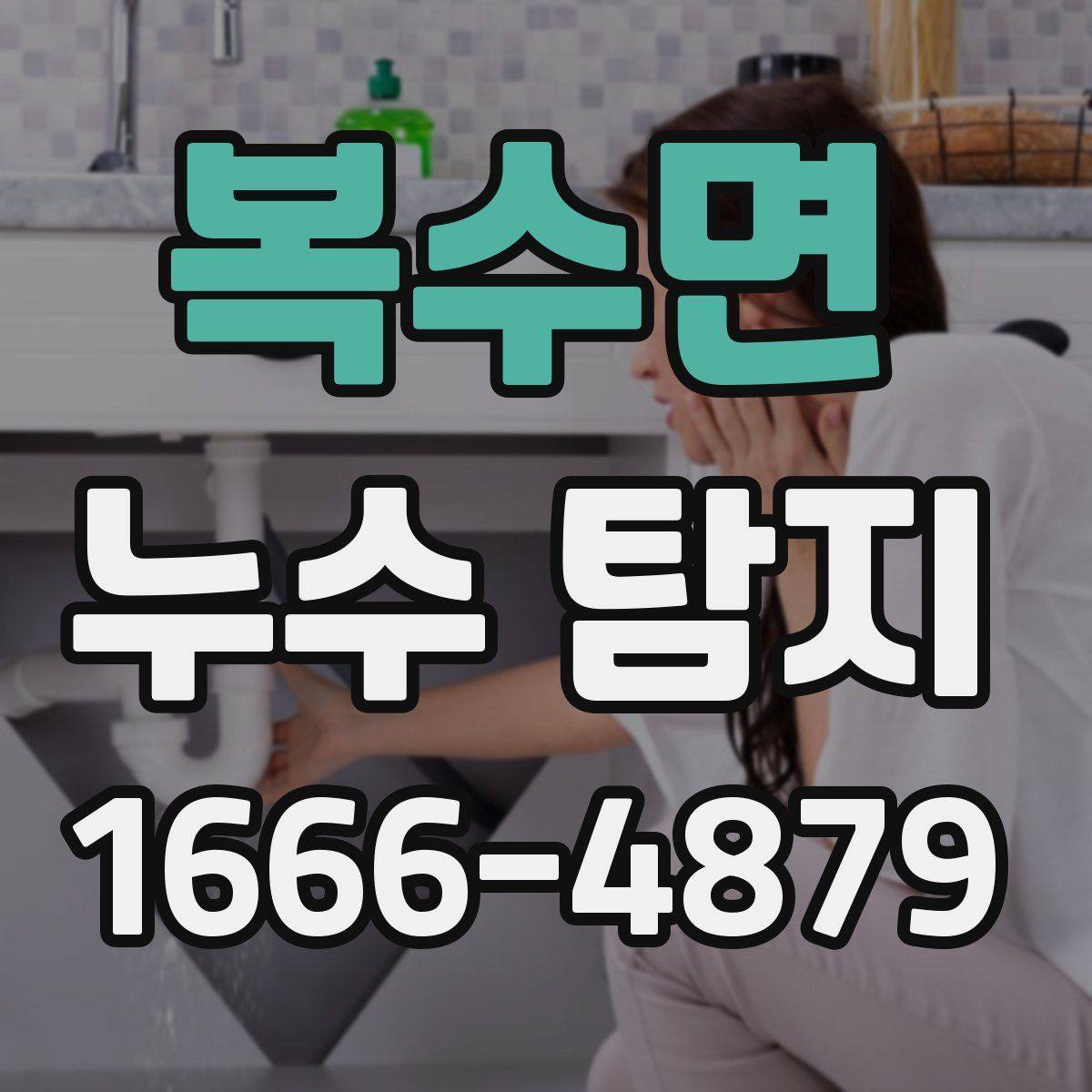 복수면 누수 탐지