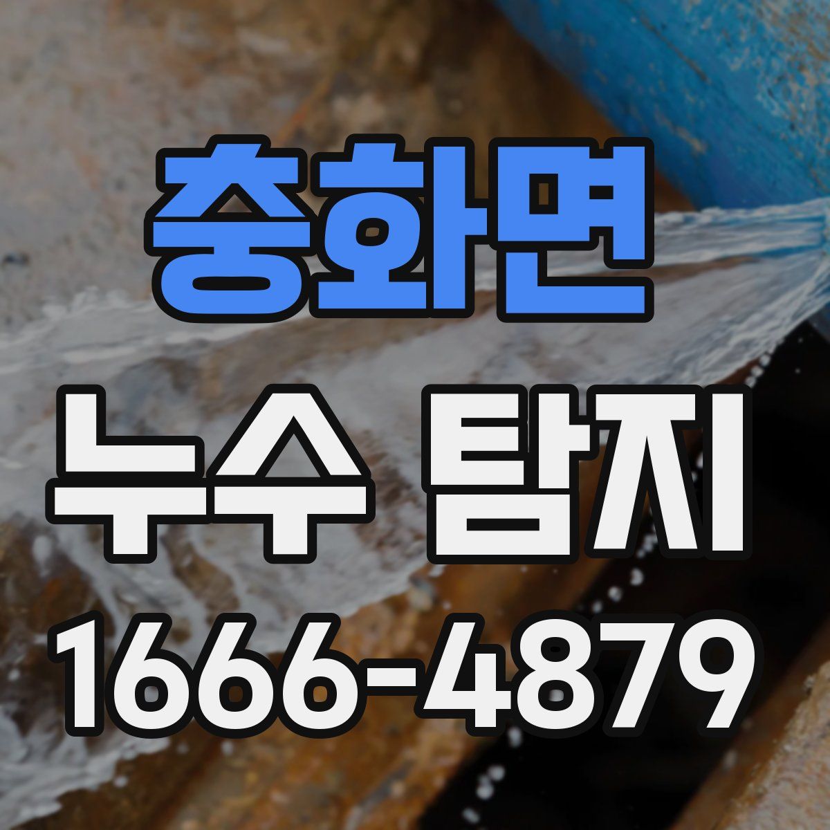 충화면 누수 탐지