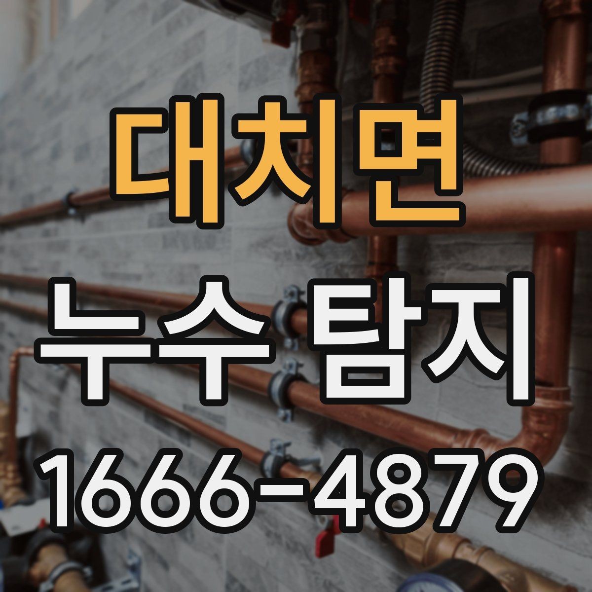 대치면 누수 탐지 전 확인해야 할 점