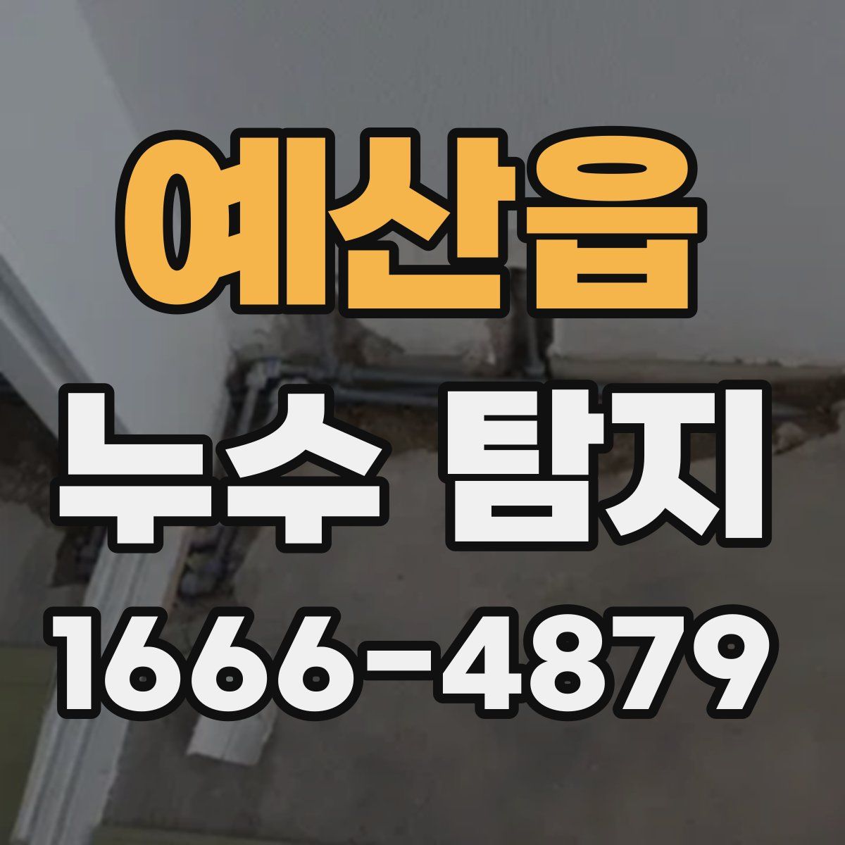 예산읍 누수 탐지