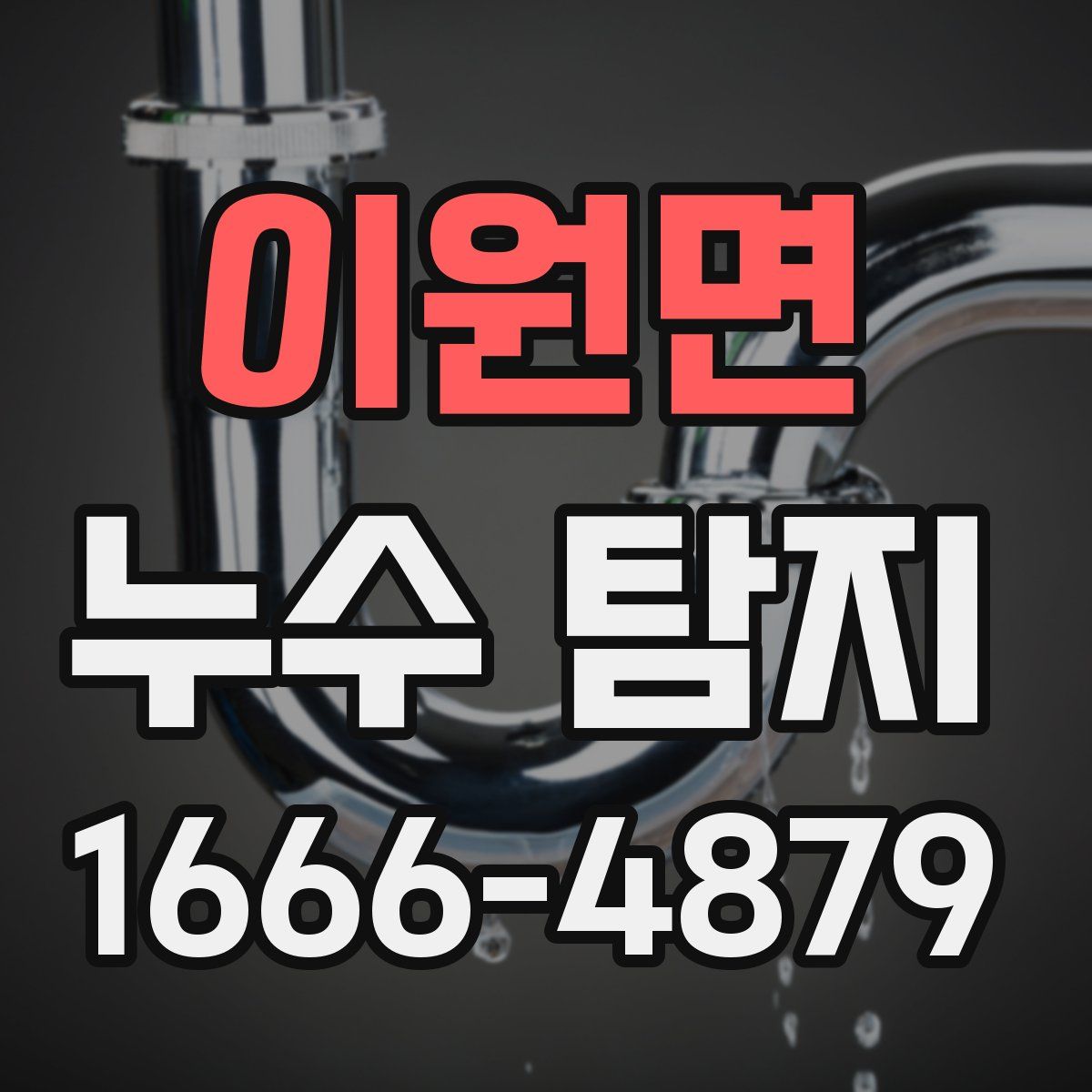 이원면 누수 탐지