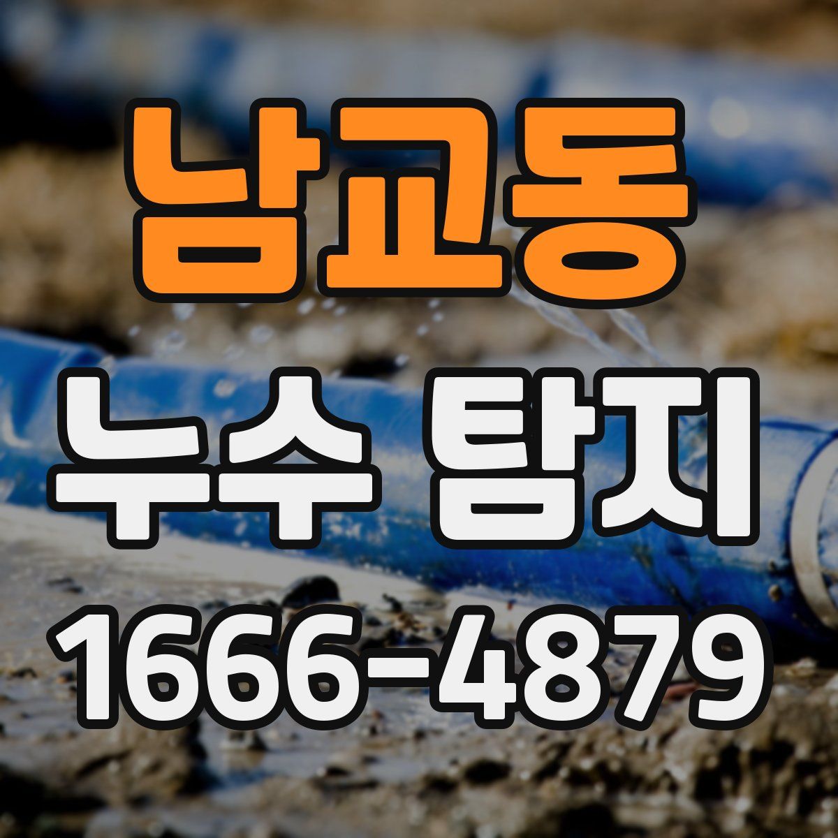 남교동 누수 탐지