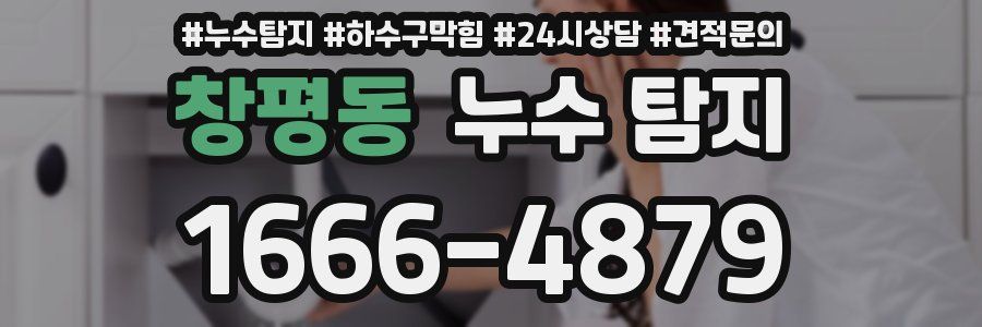 창평동 누수 탐지