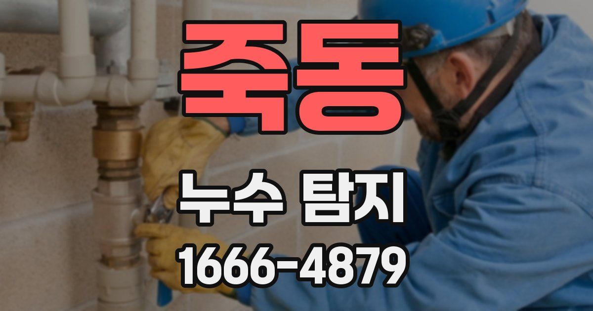 죽동 누수 탐지