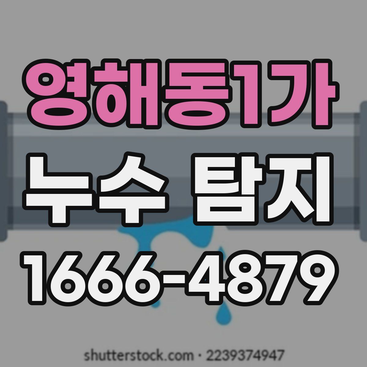 영해동1가 누수 탐지