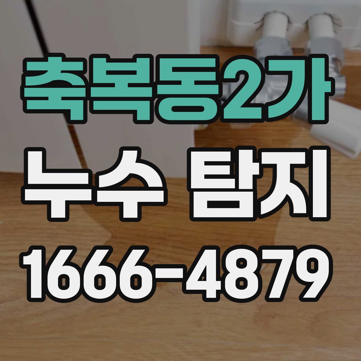 축복동2가 누수 탐지