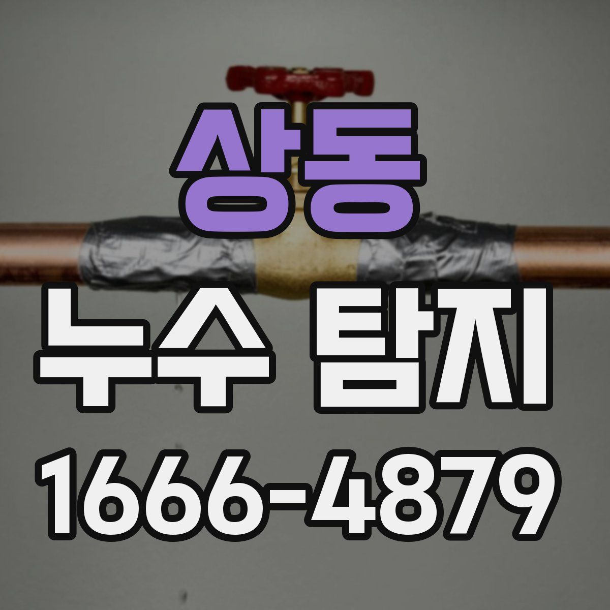 상동 누수 탐지