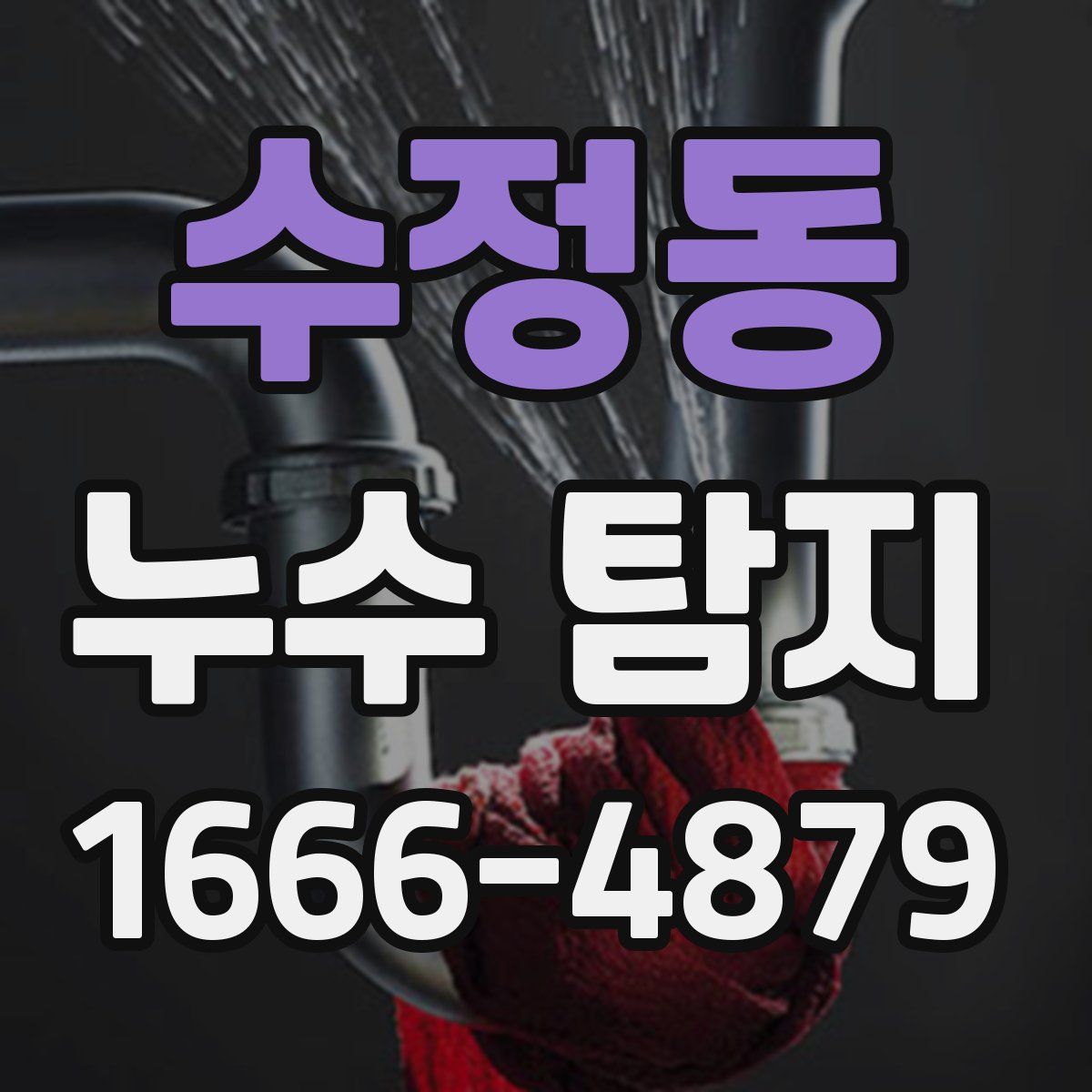 수정동 누수 탐지