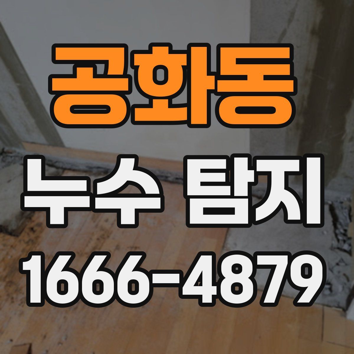 공화동 누수 탐지