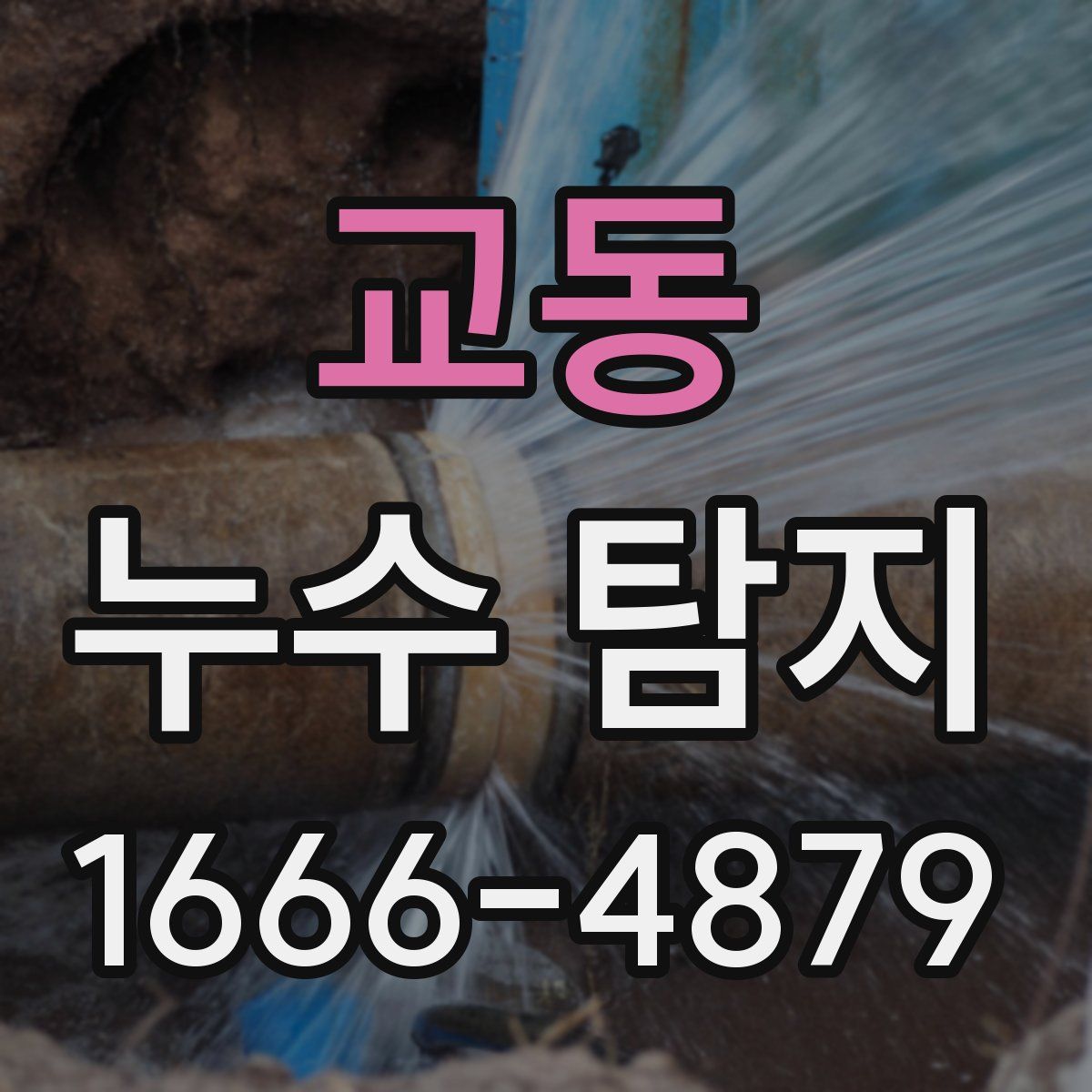교동 누수 탐지