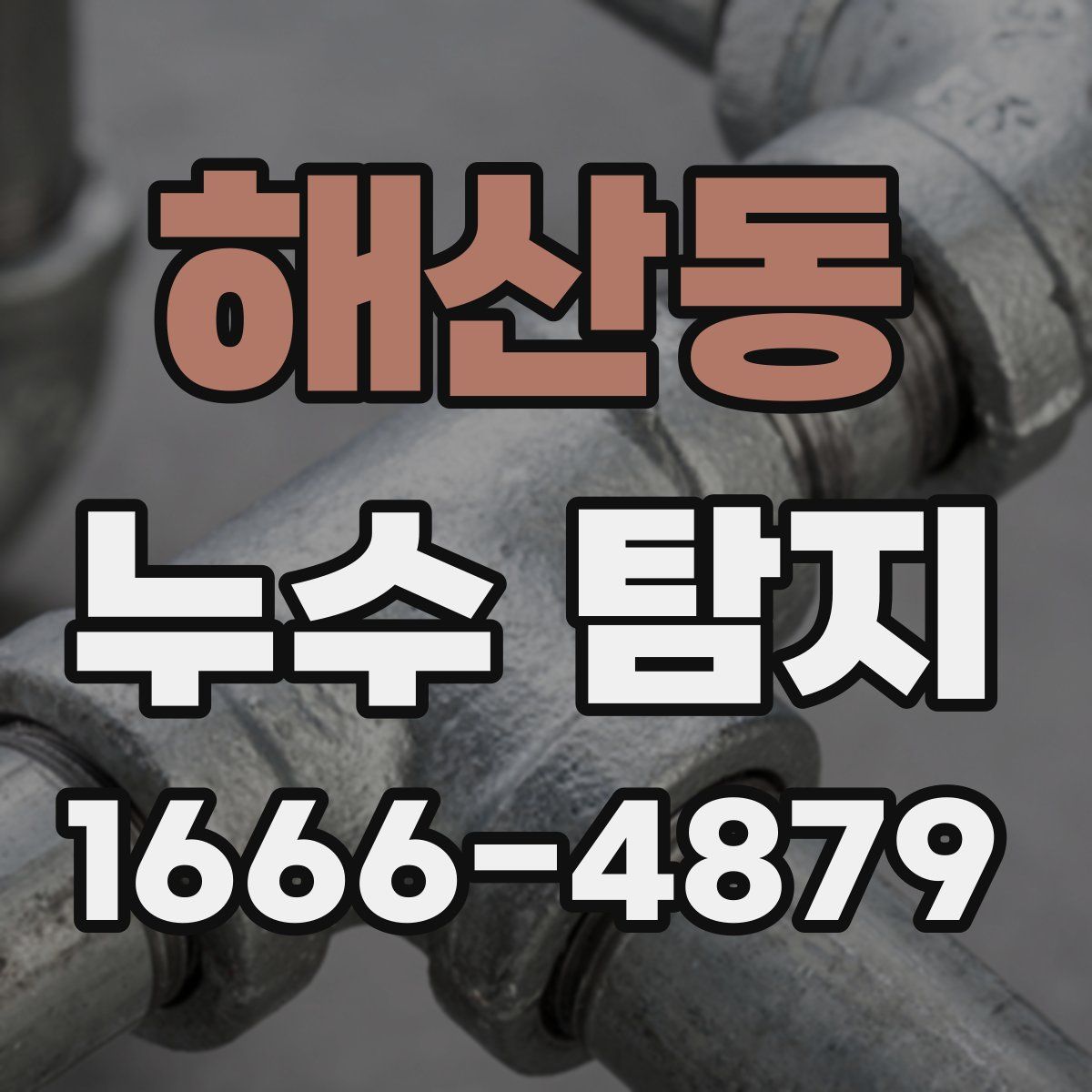 해산동 누수 탐지
