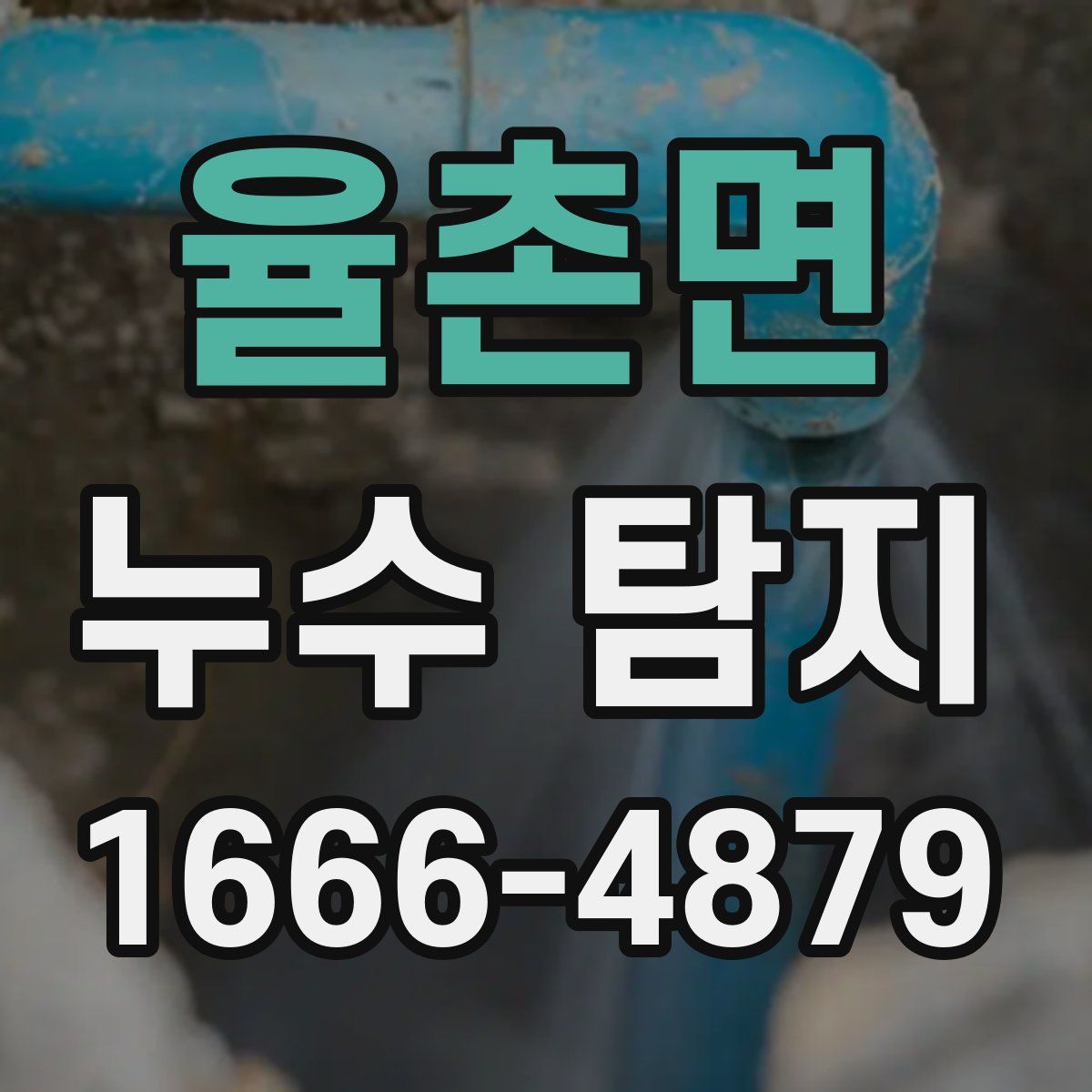 율촌면 누수 탐지
