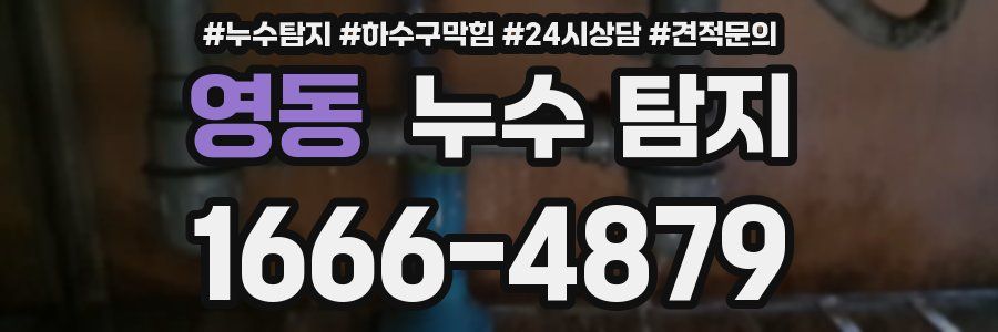 영동 누수 탐지