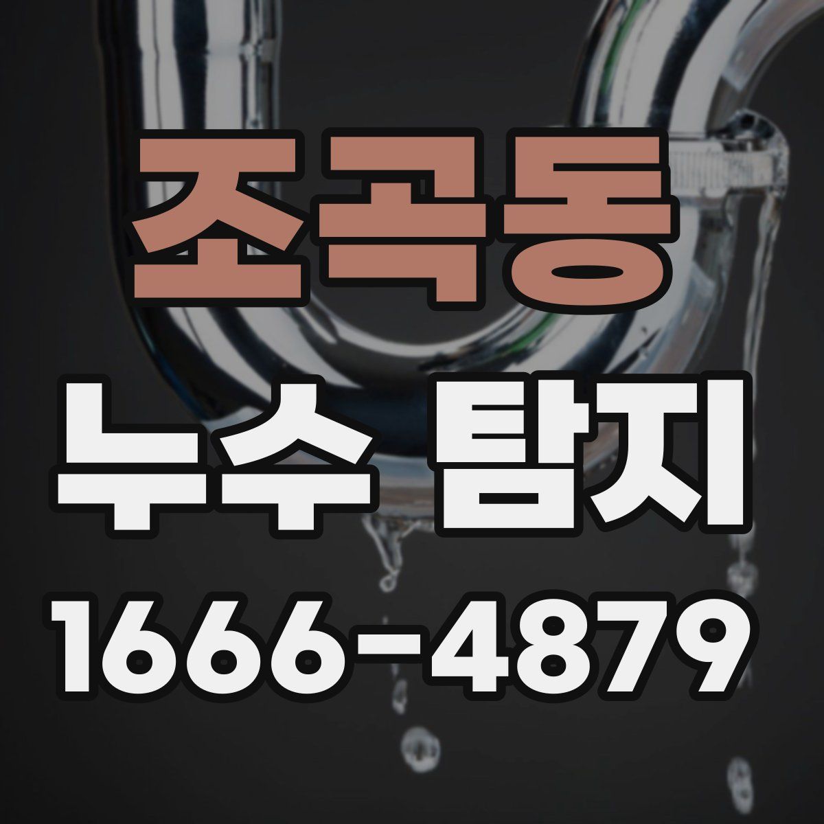 조곡동 누수 탐지