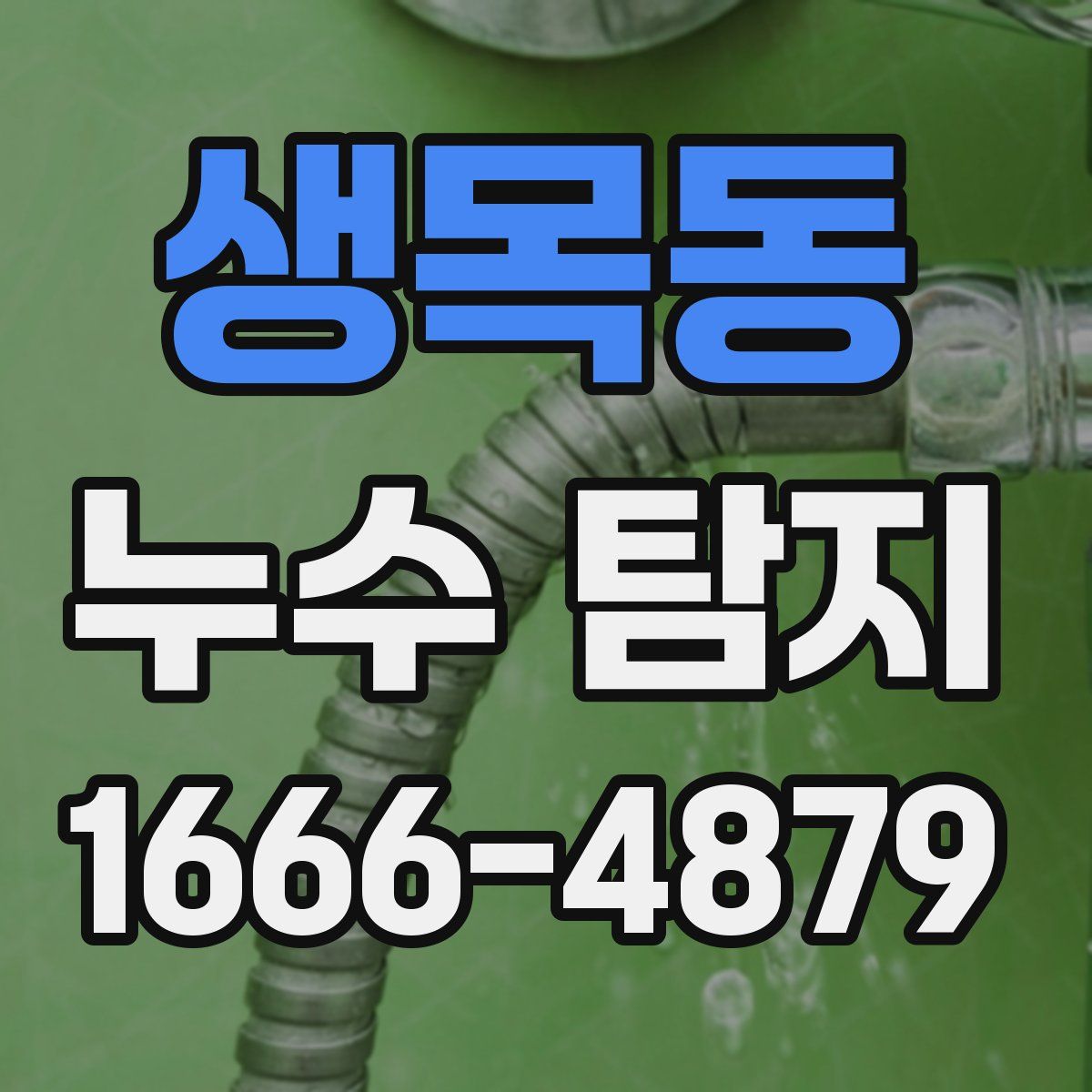 생목동 누수 탐지