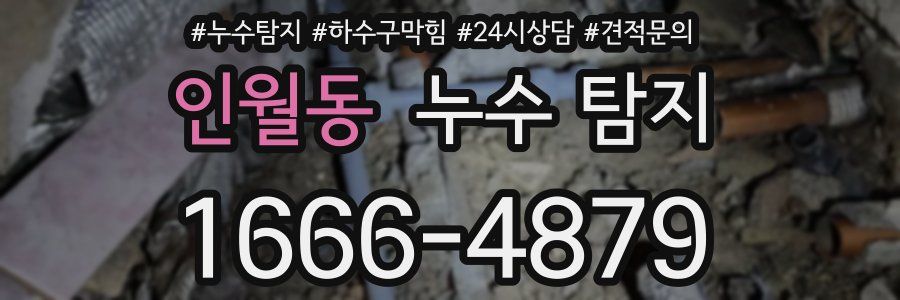 인월동 누수 탐지